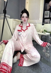 Đồ bộ tay dài lụa latin