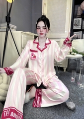 Đồ bộ tay dài lụa latin