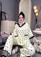 Đồ bộ tay lững lụa latin