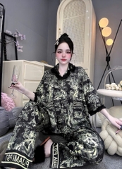 Đồ bộ tay lững lụa latin