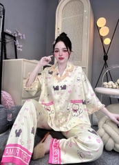 Đồ bộ tay lững lụa latin