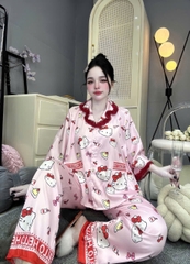 Đồ bộ tay lững lụa latin