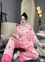 Đồ bộ tay lững lụa latin