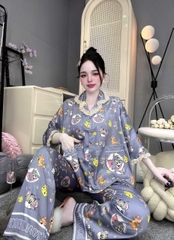 Đồ bộ tay lững lụa latin