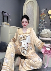 Đồ bộ tay lững lụa latin
