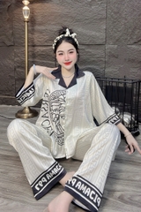 Đồ bộ tay lững lụa latin