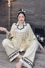 Đồ bộ tay lững lụa latin