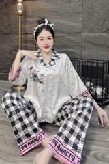 Đồ bộ tay lững lụa latin