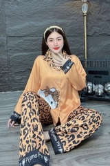 Đồ bộ tay dài lụa latin