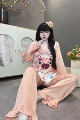 Đồ bộ tay dài lụa latin