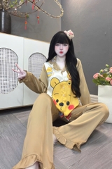 Đồ bộ tay dài lụa latin