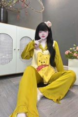 Đồ bộ tay dài lụa latin
