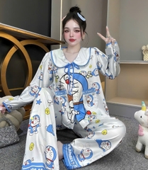 Đồ bộ tay dài lụa latin