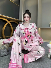 Đồ bộ tay dài lụa latin