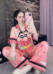 Đồ bộ tay lững lụa xước