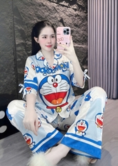 Đồ bộ tay lững lụa xước
