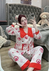 Đồ bộ tay dài lụa mango size dưới 60kg