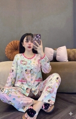 20 Mẫu tay dài cổ tròn lụa latin
