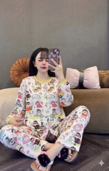 20 Mẫu tay dài cổ tròn lụa latin