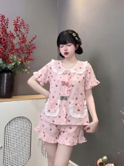 14 mẫu đùi lụa đũi phối nơ