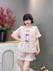 14 mẫu đùi lụa đũi phối nơ