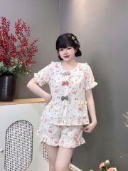 14 mẫu đùi lụa đũi phối nơ