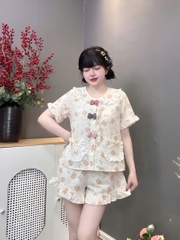 14 mẫu đùi lụa đũi phối nơ