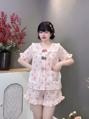 14 mẫu đùi lụa đũi phối nơ