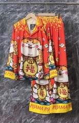 19 mẫu tay dài lụa xước