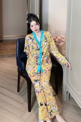 28 Đồ bộ tay dài lụa xước
