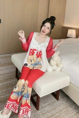 28 Đồ bộ tay dài lụa xước