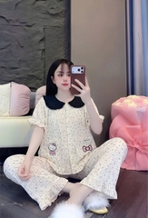 15 mẫu tay ngắn lụa đũi mềm dể thương