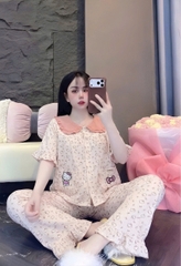 15 mẫu tay ngắn lụa đũi mềm dể thương