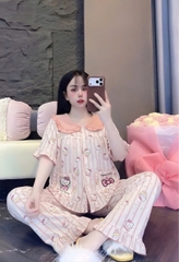 15 mẫu tay ngắn lụa đũi mềm dể thương