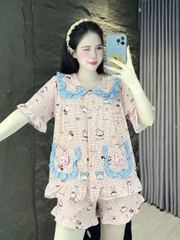 10 mẫu đùi lụa đũi mềm có gắn gấu
