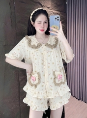 10 mẫu đùi lụa đũi mềm có gắn gấu