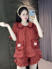 10 mẫu đùi lụa đũi mềm có gắn gấu