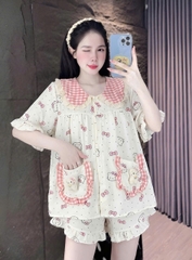 13 mẫu đùi lụa đũi mềm gắn gấu
