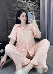 12 mẫu tay ngắn lụa đũi mềm