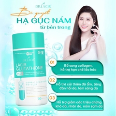Dr.LACIR. Viên Uống Glutathion 600 Trắng Da