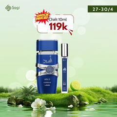 Nước Hoa Nam Lattafa Asad Zanzibar EDP - Chiết 10ml