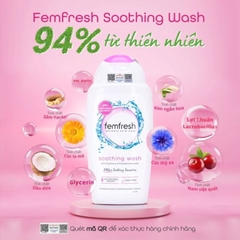 FEMFRESH. dung dịch vệ sinh 250ml HỒNG