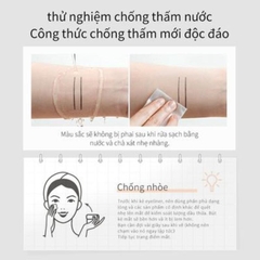 Bút Kẻ Mắt Nước Siêu Mảnh Lâu Trôi Zeesea Black Lasting Eyeliner