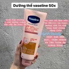 Kem chống nắng body vaseline 50x spf50