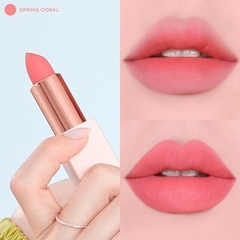 Son Thỏi Peach C Matte Lipstick - Spring Coral