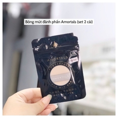 Bông mút đánh phấn Amortals (set 2 cái)
