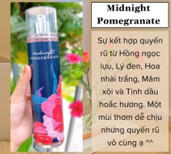Xịt thơm BBW 236ml - Midnight Pomegranate