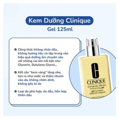 Kem Dưỡng Clinique Dramatically Different Moisturizing Gel 125ml