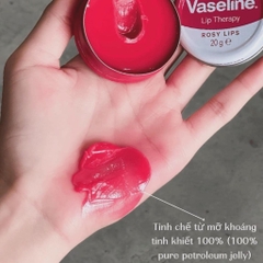 Dưỡng môi Vaseline Lip Therapy - Rosy Lips 20g HỘP THIẾC