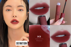 Son kem 3CE Velvet Lip Tint - Definition